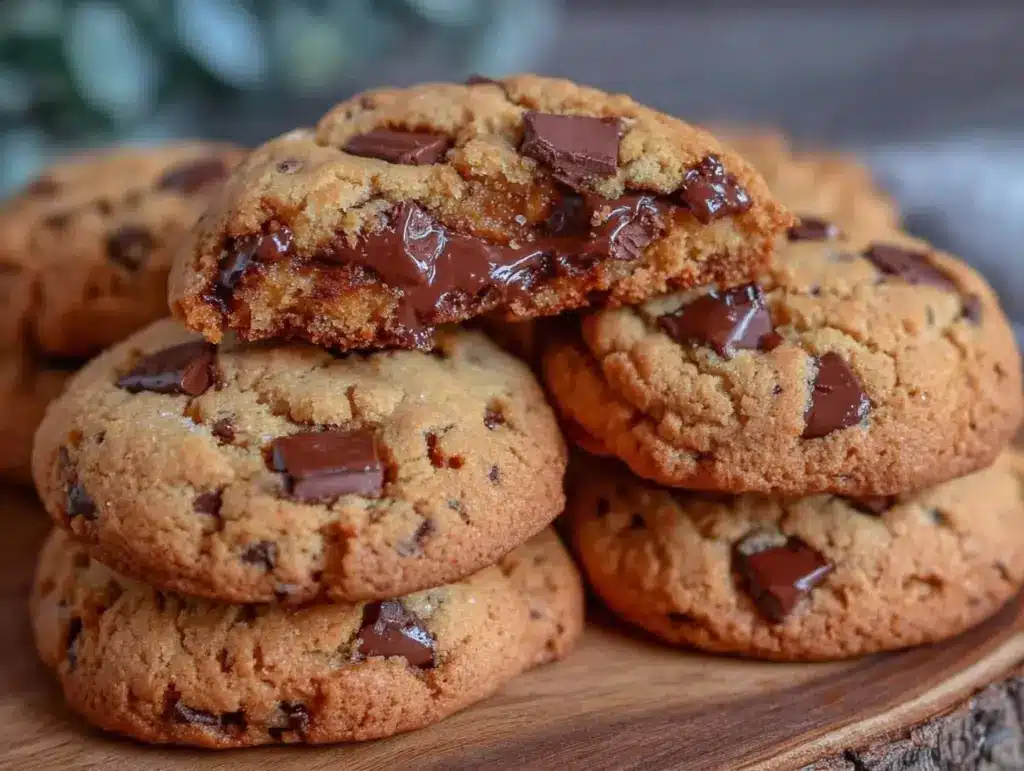 chewy classic chocolate chip cookies - featured image
