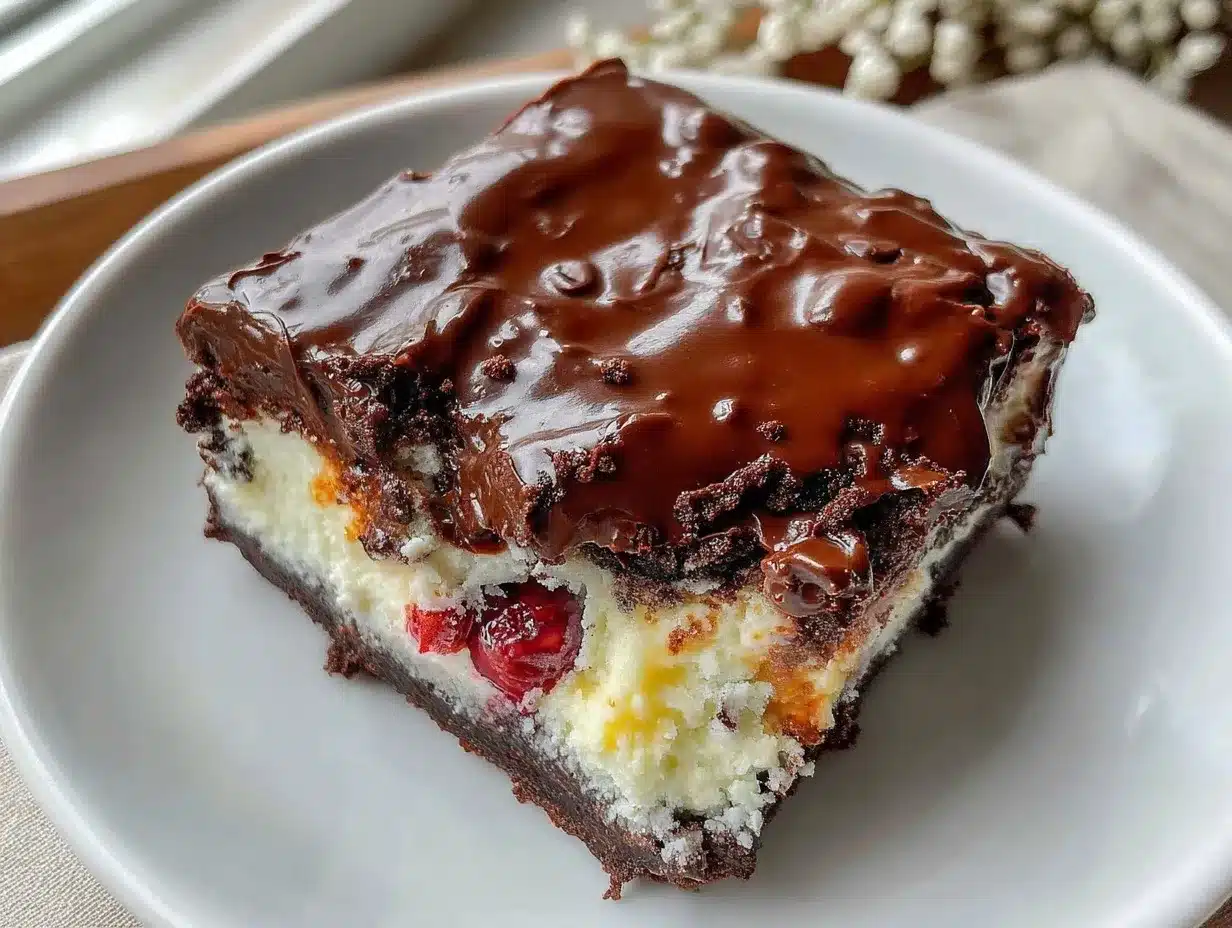 chocolate-covered strawberry cheesecake bars preparation steps