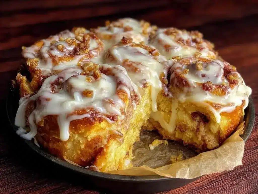 cozy cinnamon rolls recipe - featured image
