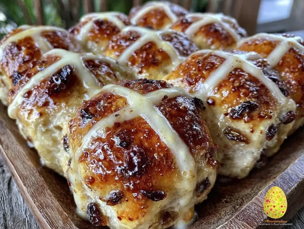 cozy hot cross buns - featured image