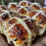 cozy hot cross buns - featured image