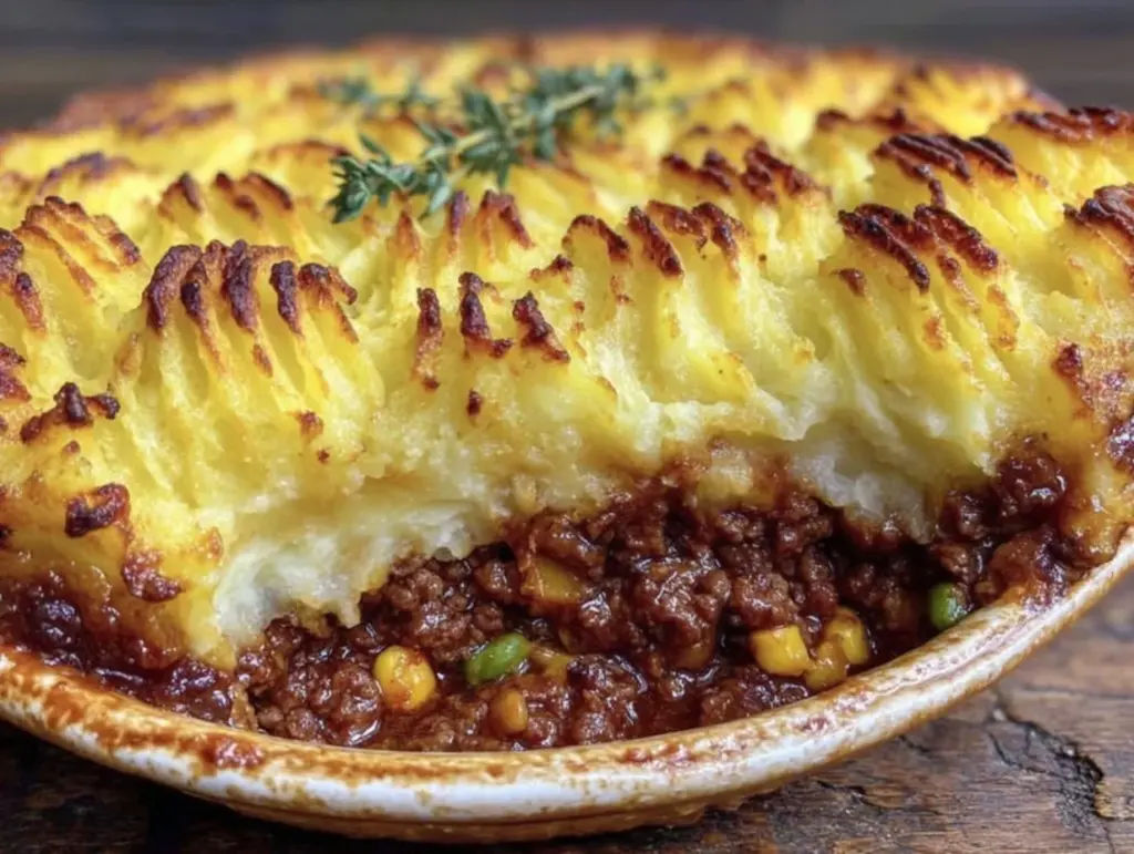 cozy shepherds pie ground lamb - featured image