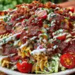 creamy BLT pasta salad - featured image