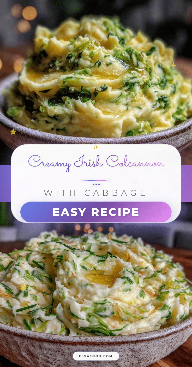 creamy colcannon Irish mashed potatoes recipe