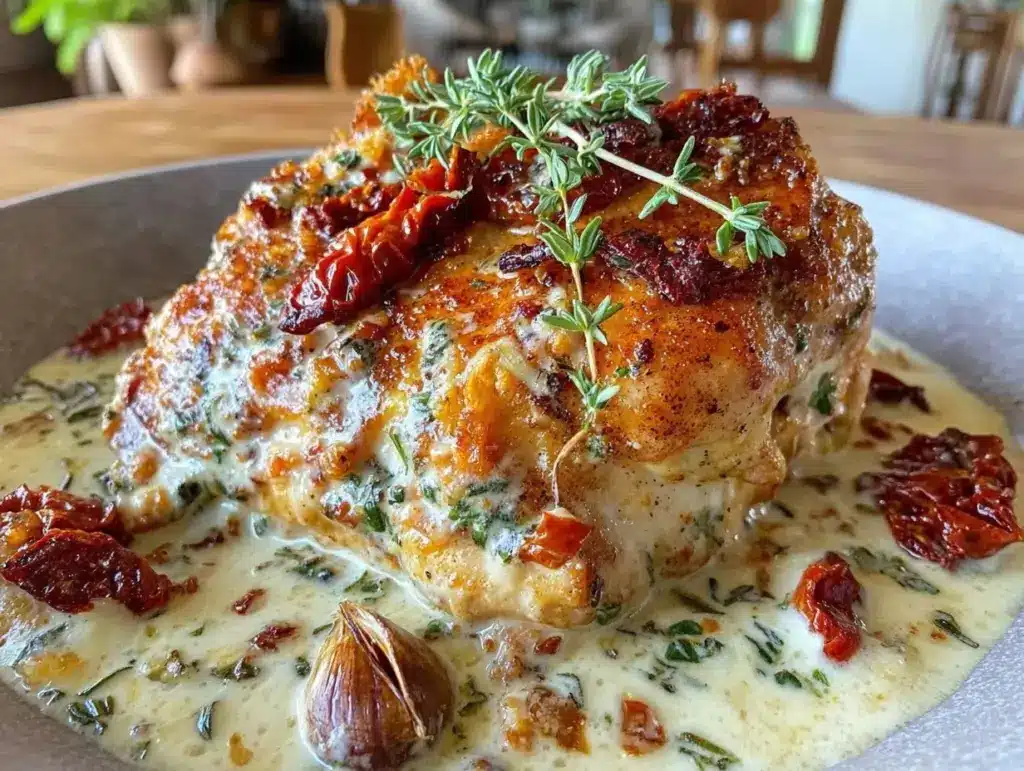 creamy marry me chicken - featured image