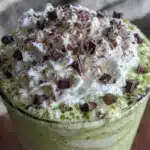 creamy shamrock shake recipe - featured image