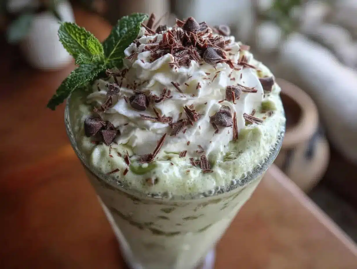 creamy shamrock shake recipe preparation steps