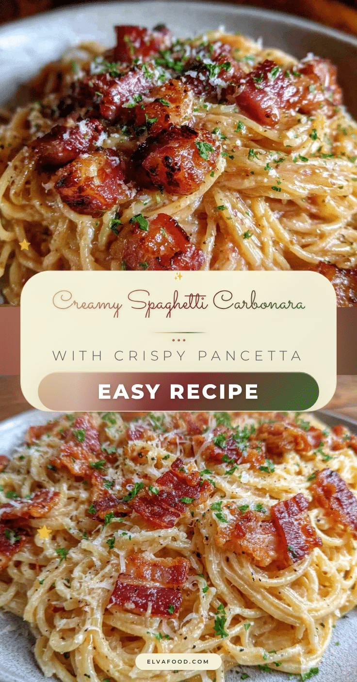 creamy spaghetti carbonara recipe