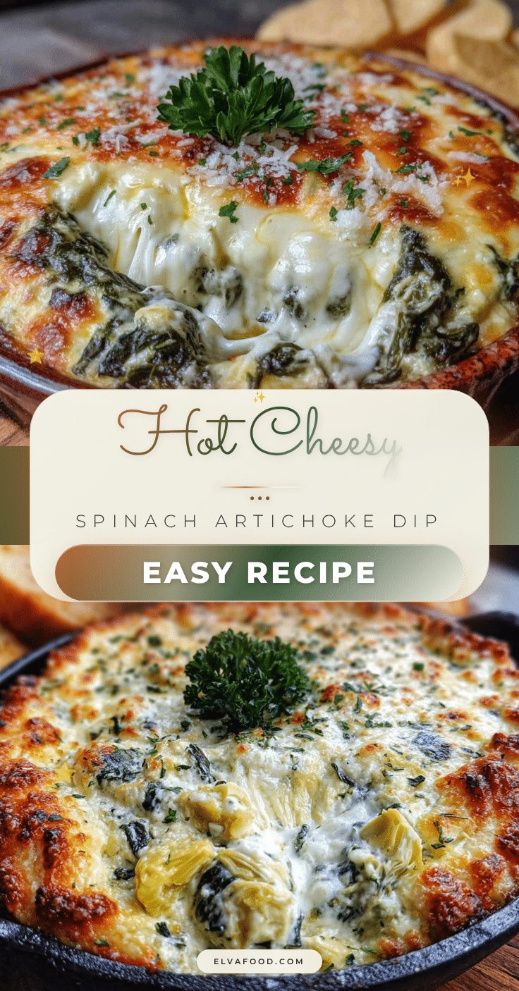 creamy spinach artichoke dip recipe