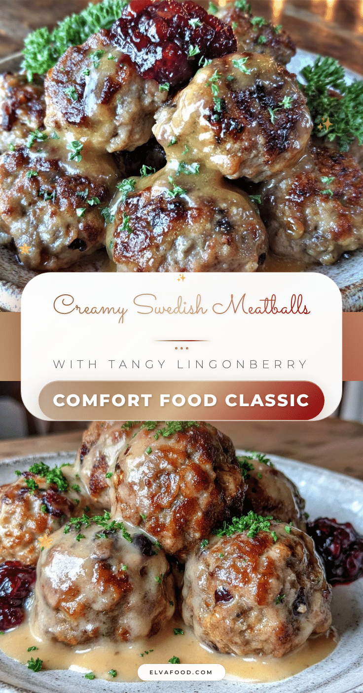 creamy swedish meatballs recipe