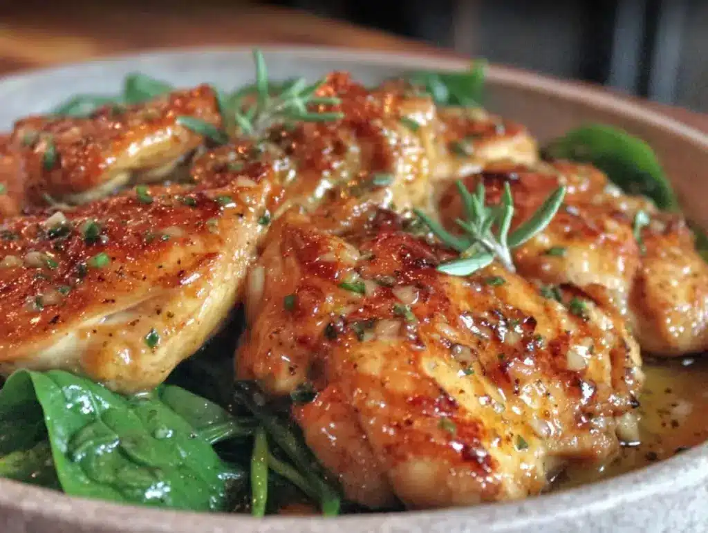 creamy tuscan butter chicken - featured image