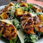 crispy Caesar salad with grilled chicken - featured image