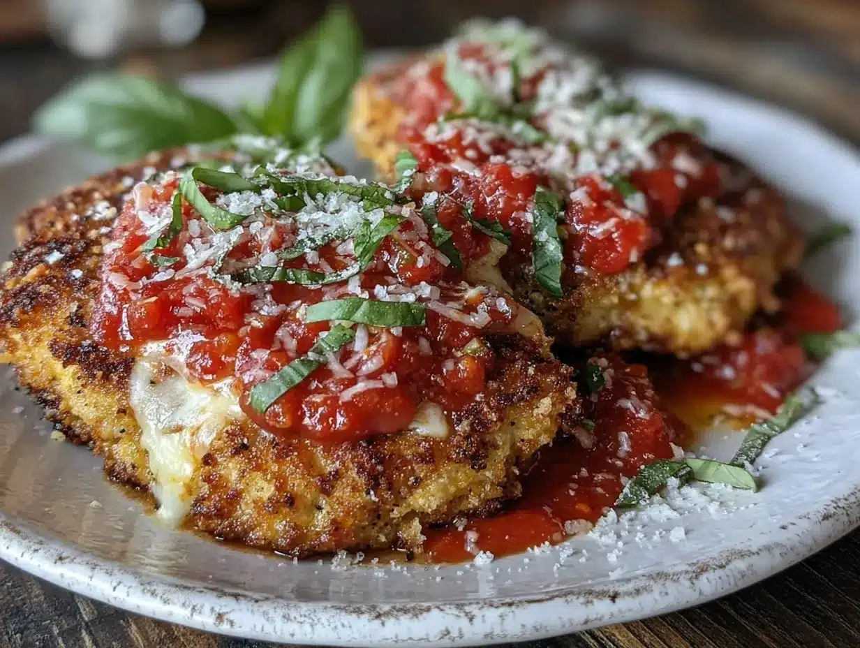 crispy chicken parmesan preparation steps