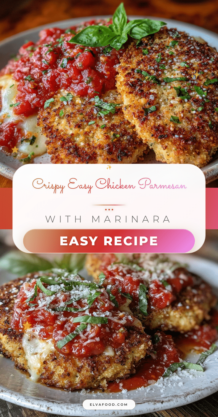 crispy chicken parmesan recipe