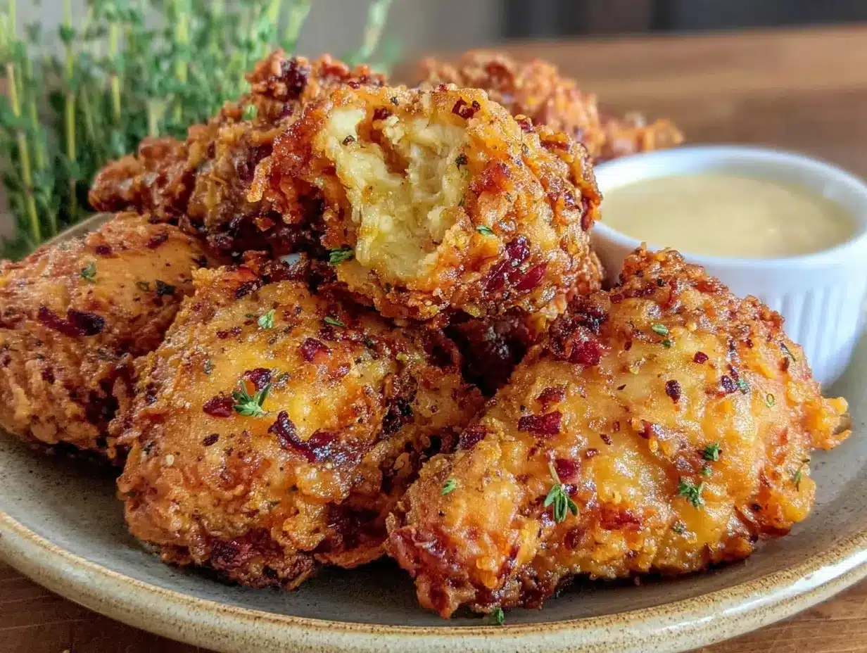 crispy fried chicken with buttermilk marinade preparation steps