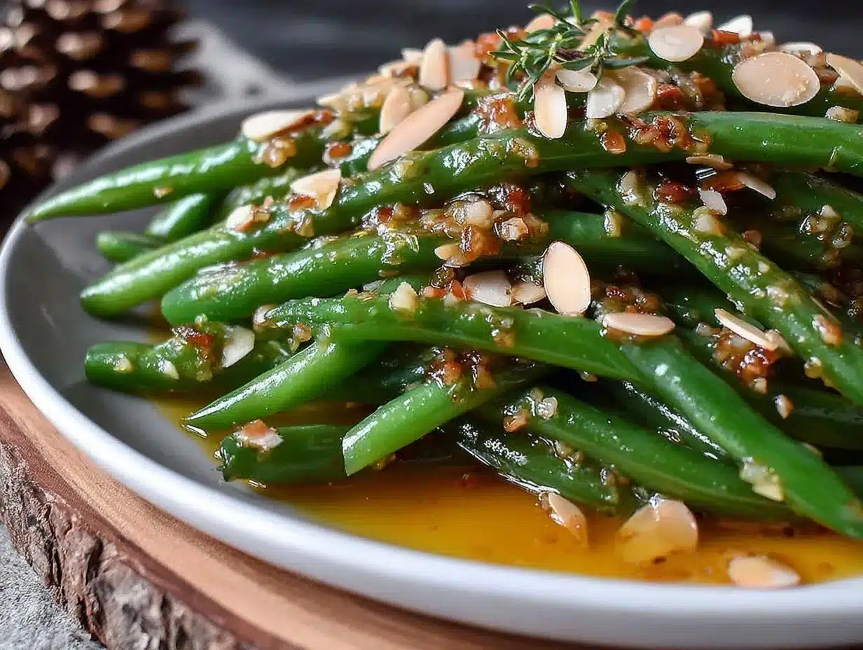 crispy garlic butter green beans preparation steps