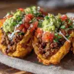 crispy mini beef tacos - featured image