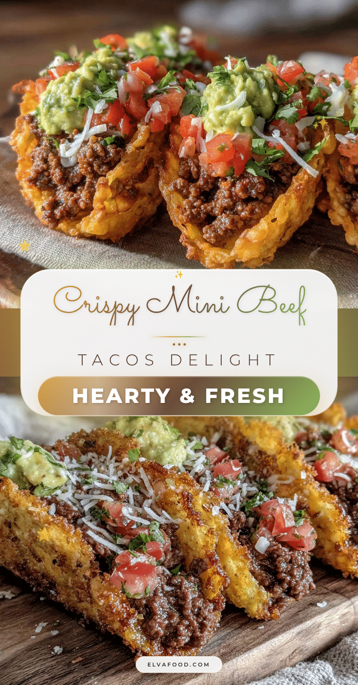 crispy mini beef tacos recipe