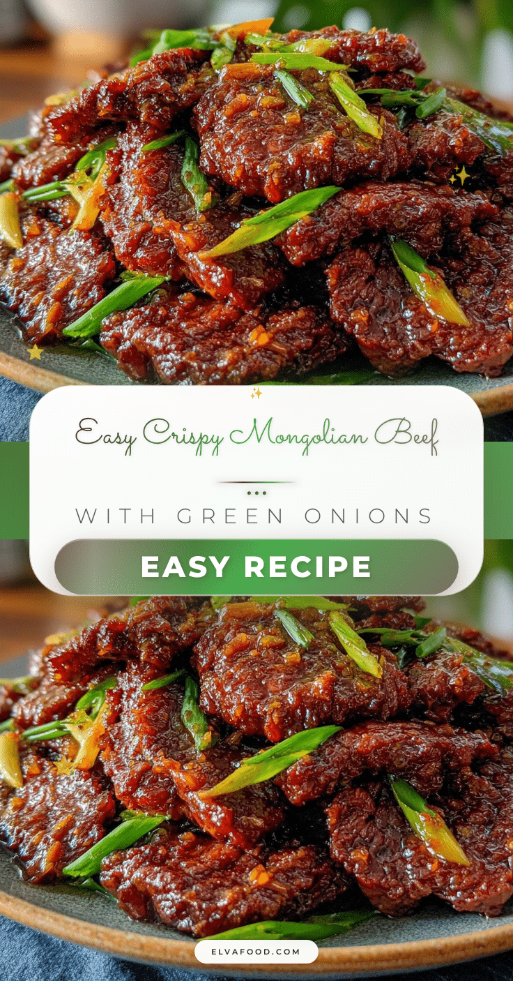 crispy mongolian beef recipe