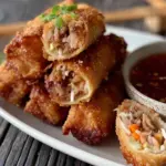 crispy spring rolls recipe - featured image