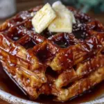 crispy waffles recipe - featured image