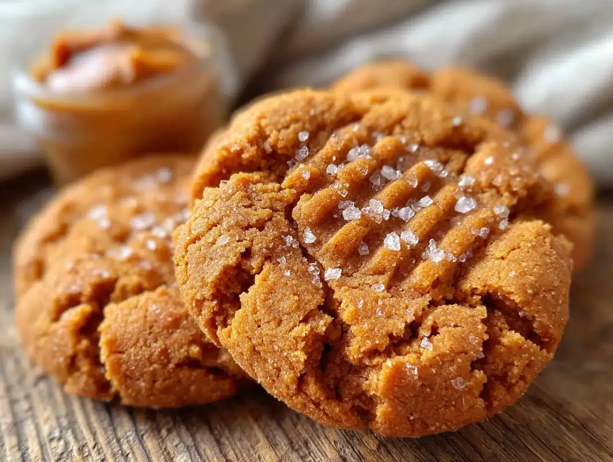 easy chewy peanut butter cookies preparation steps