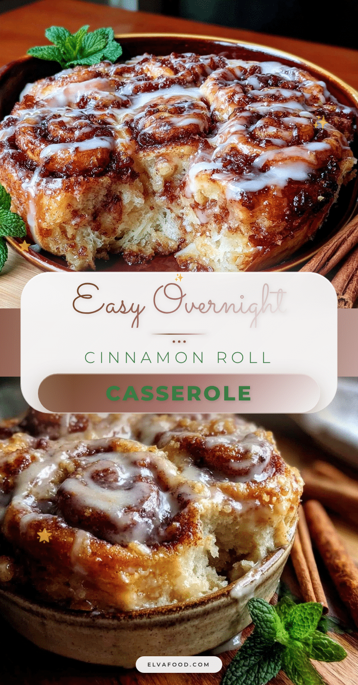 Easy Cinnamon Roll Casserole recipe