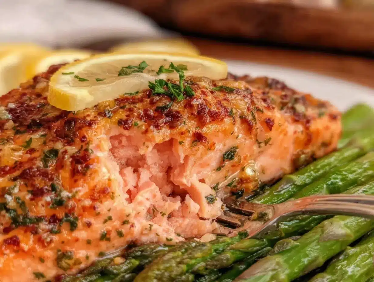 easy lemon herb baked salmon preparation steps