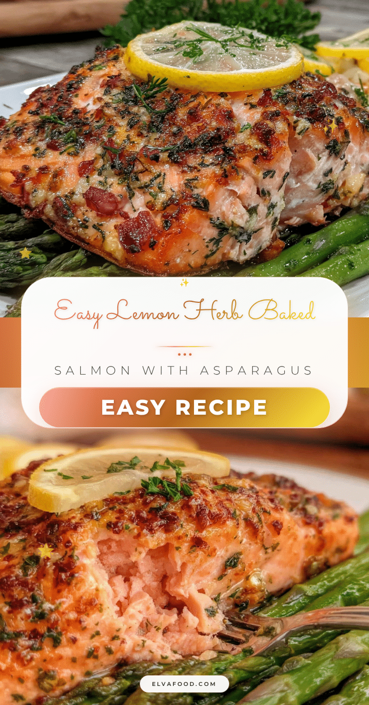 easy lemon herb baked salmon recipe