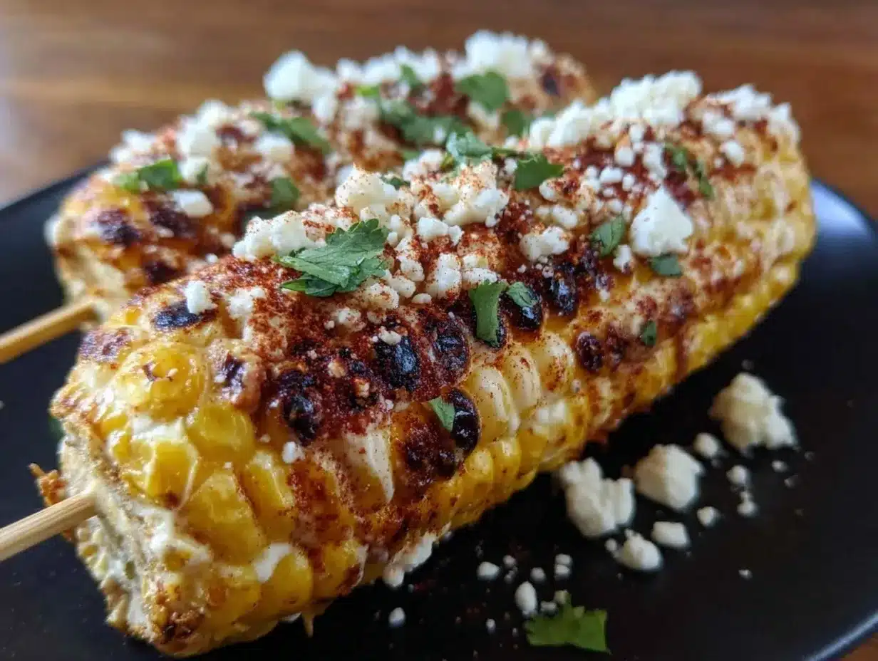 elote Mexican street corn preparation steps