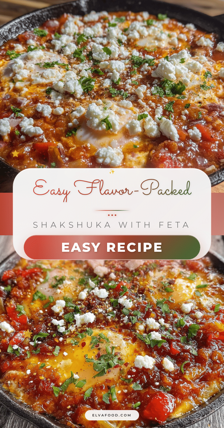 flavorful shakshuka with feta recipe