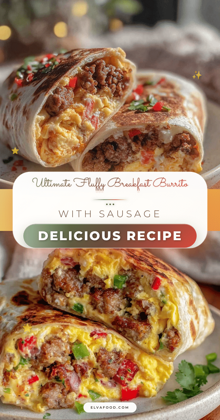 fluffy breakfast burrito recipe