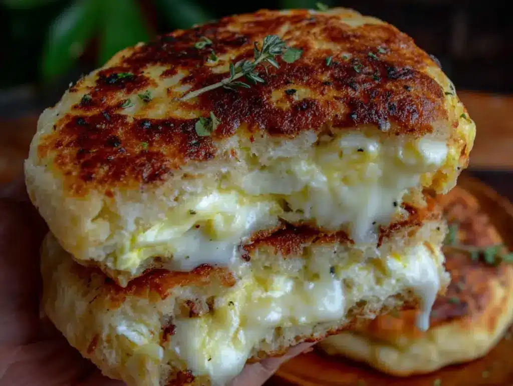 fluffy breakfast sandwich - featured image