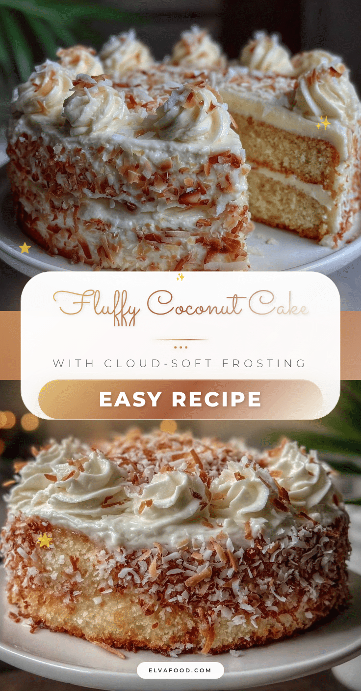 fluffy coconut cake recipe