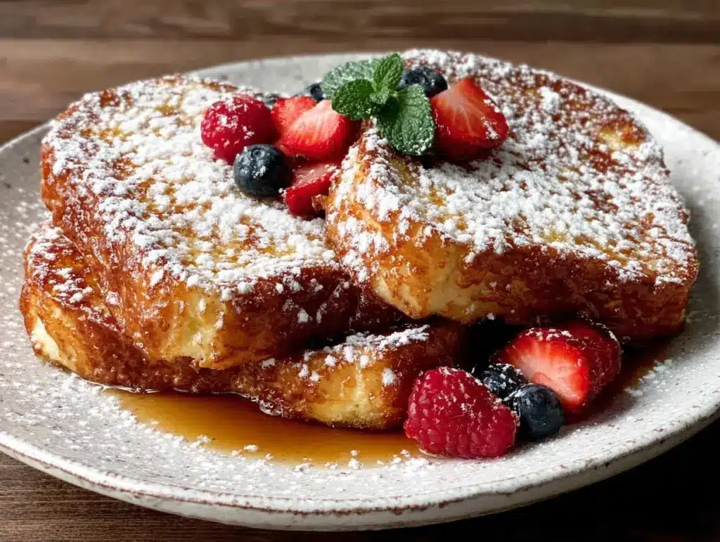 fluffy french toast recipe - featured image