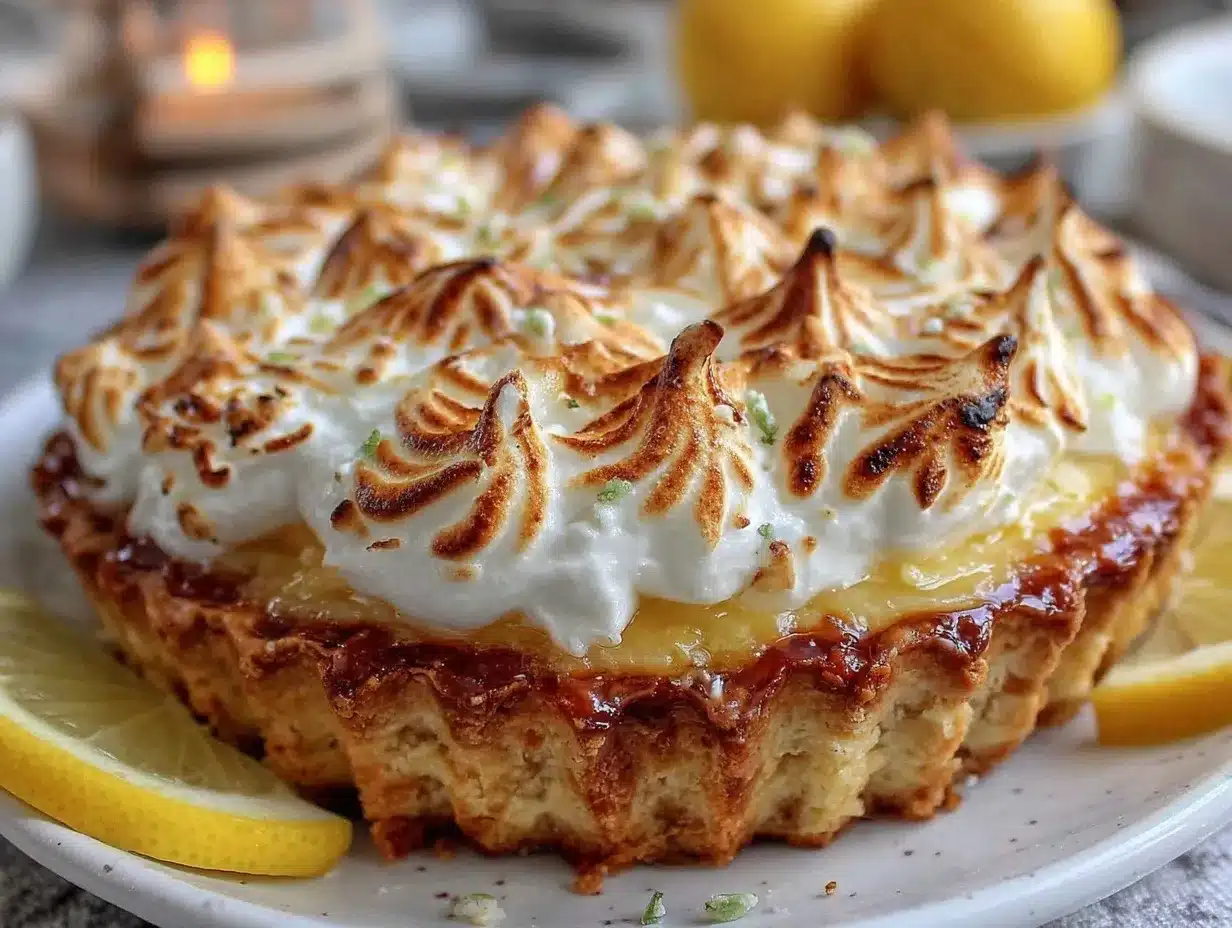 fluffy lemon meringue pie preparation steps