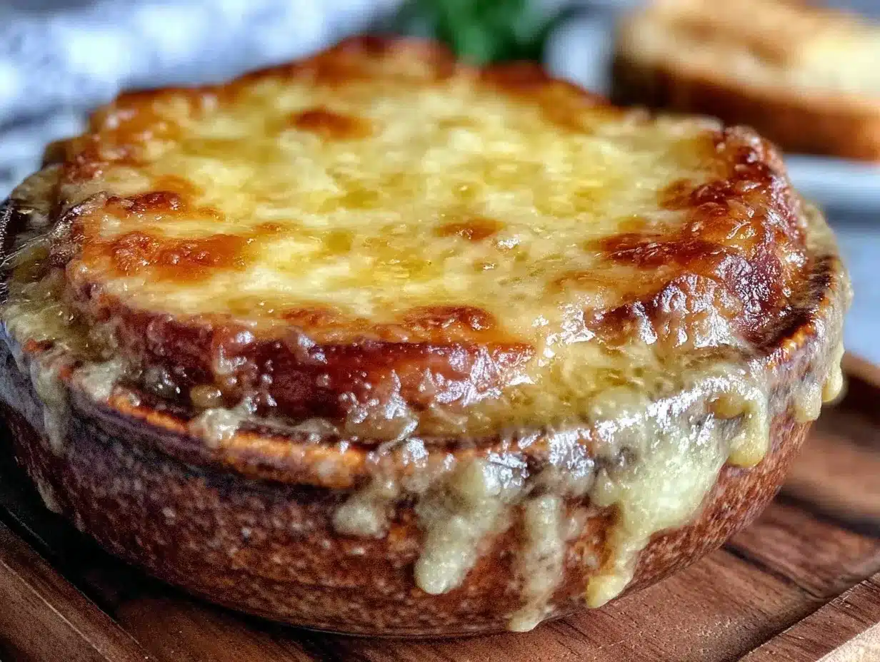 French onion soup preparation steps