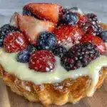 fresh berry tart - featured image