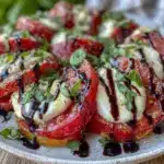 fresh caprese salad - featured image
