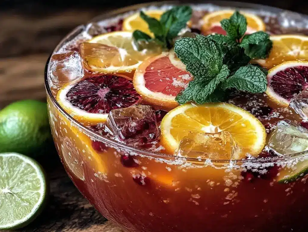 hurricane cocktail punch - featured image