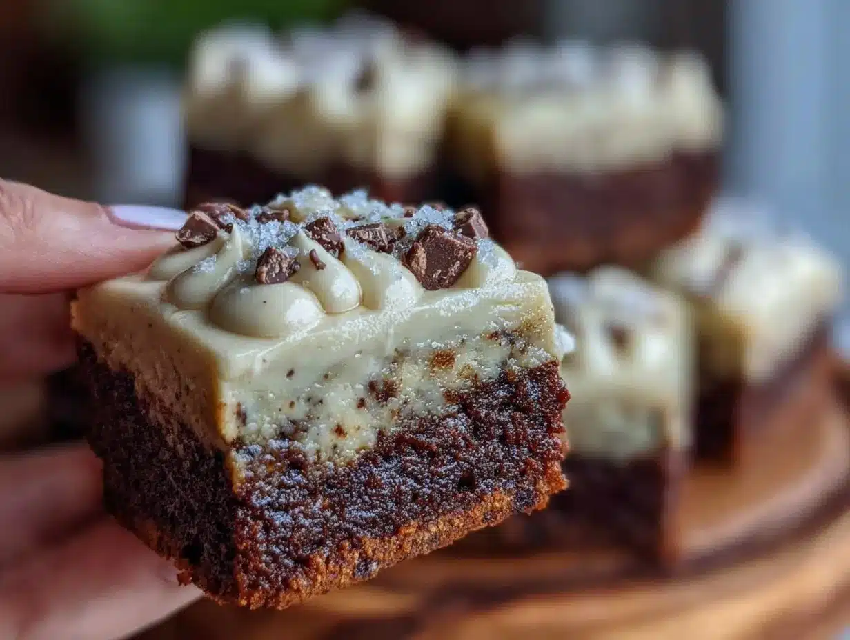 Irish Coffee Brownies preparation steps