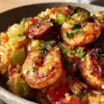 jambalaya with andouille sausage and shrimp - featured image