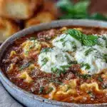 lasagna soup recipe - featured image