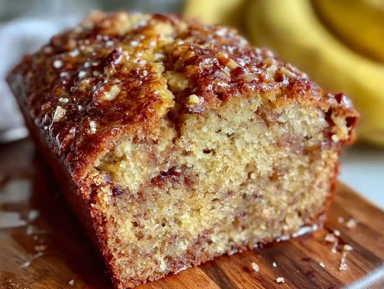 moist one-bowl banana bread preparation steps