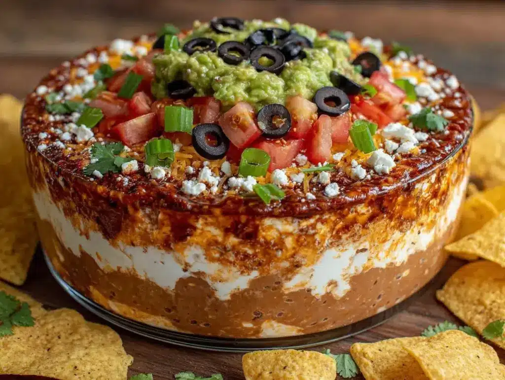 seven-layer taco dip - featured image