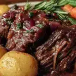 slow cooker pot roast - featured image