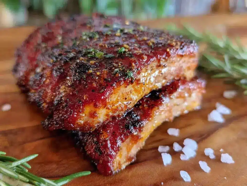 smoky BBQ ribs recipe - featured image