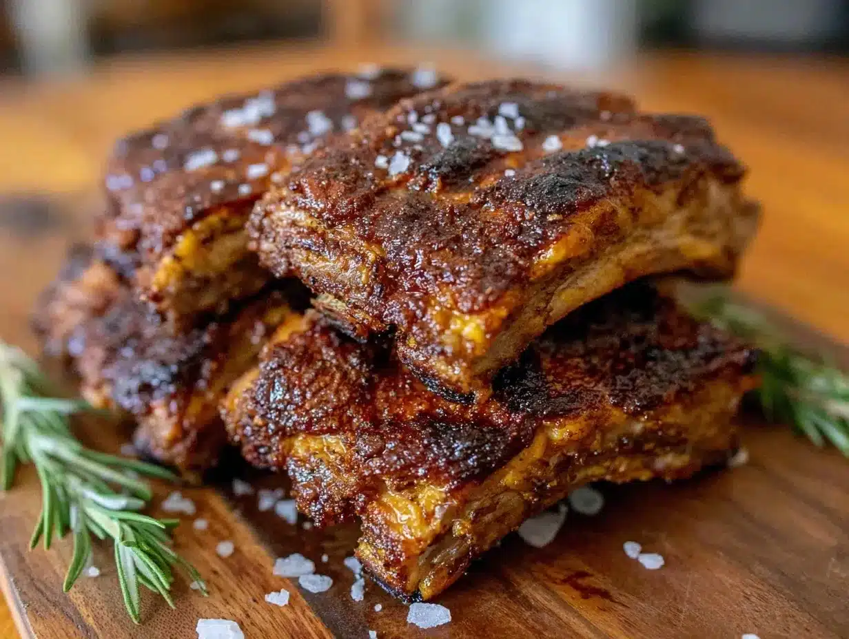 smoky BBQ ribs recipe preparation steps
