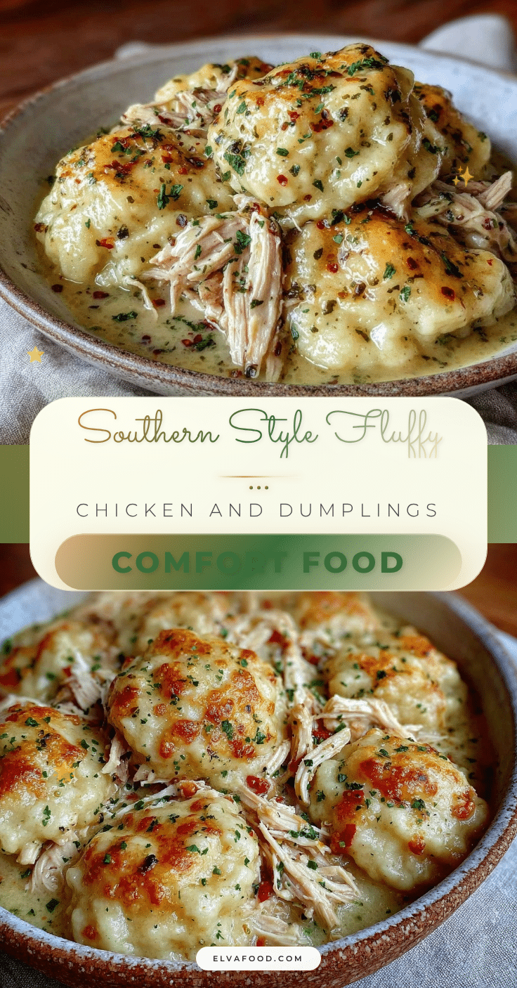 southern style chicken and dumplings recipe