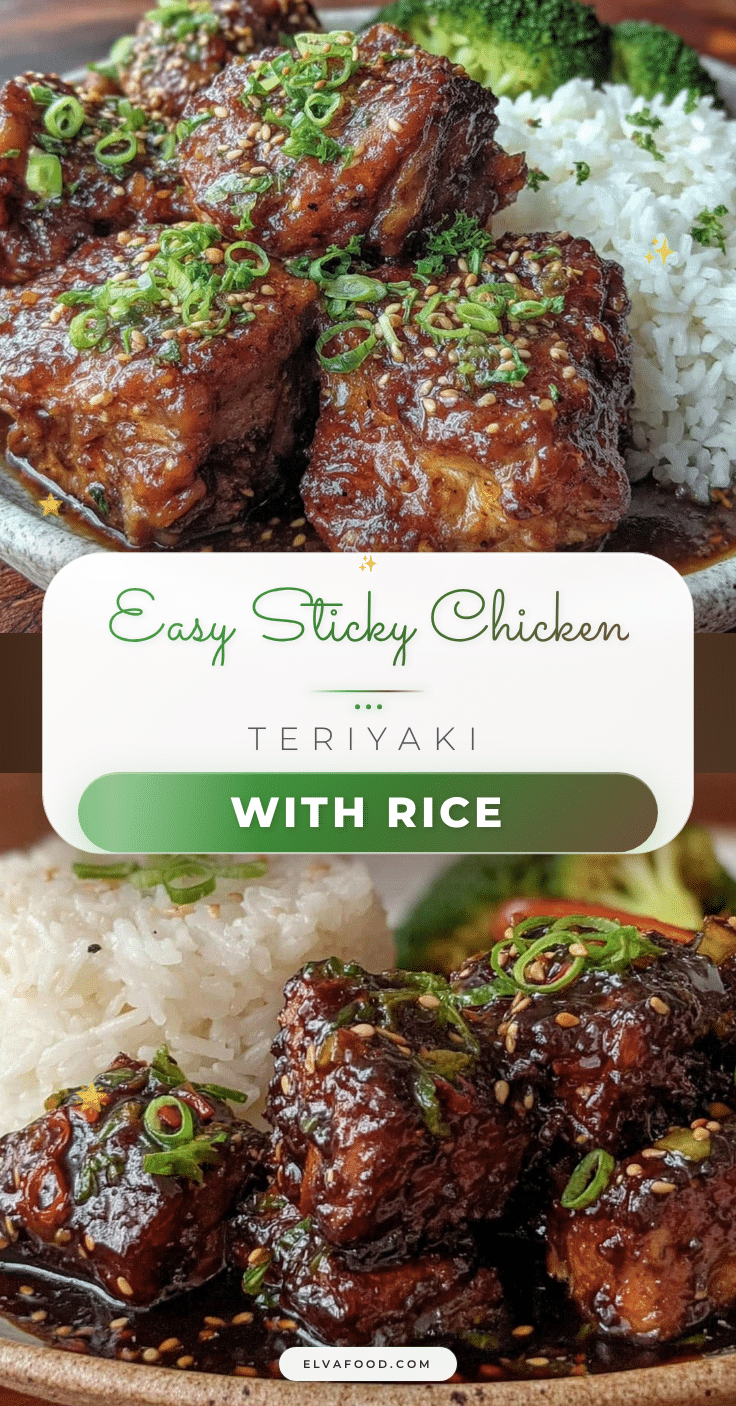 sticky chicken teriyaki recipe recipe
